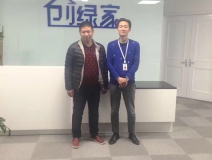 熱烈祝賀駐馬店劉總成功加入創綠家!